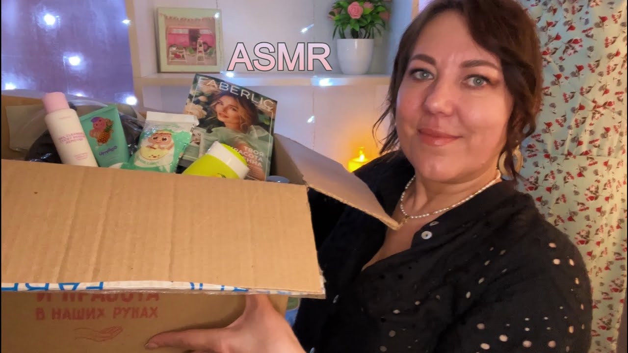 ASMR МНОГО МУРАШЕК🫠ШЁПОТ ТАППИНГ🛍️ПОКУПКИ ФАБЕРЛИК ОБУВЬ КОСМЕТИКА и др. №09/2024/ Show&Tell Whisper