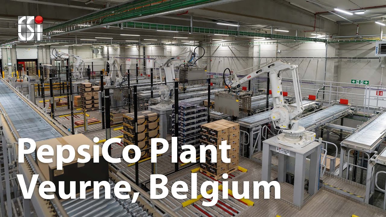 CSi palletising at PepsiCo Veurne