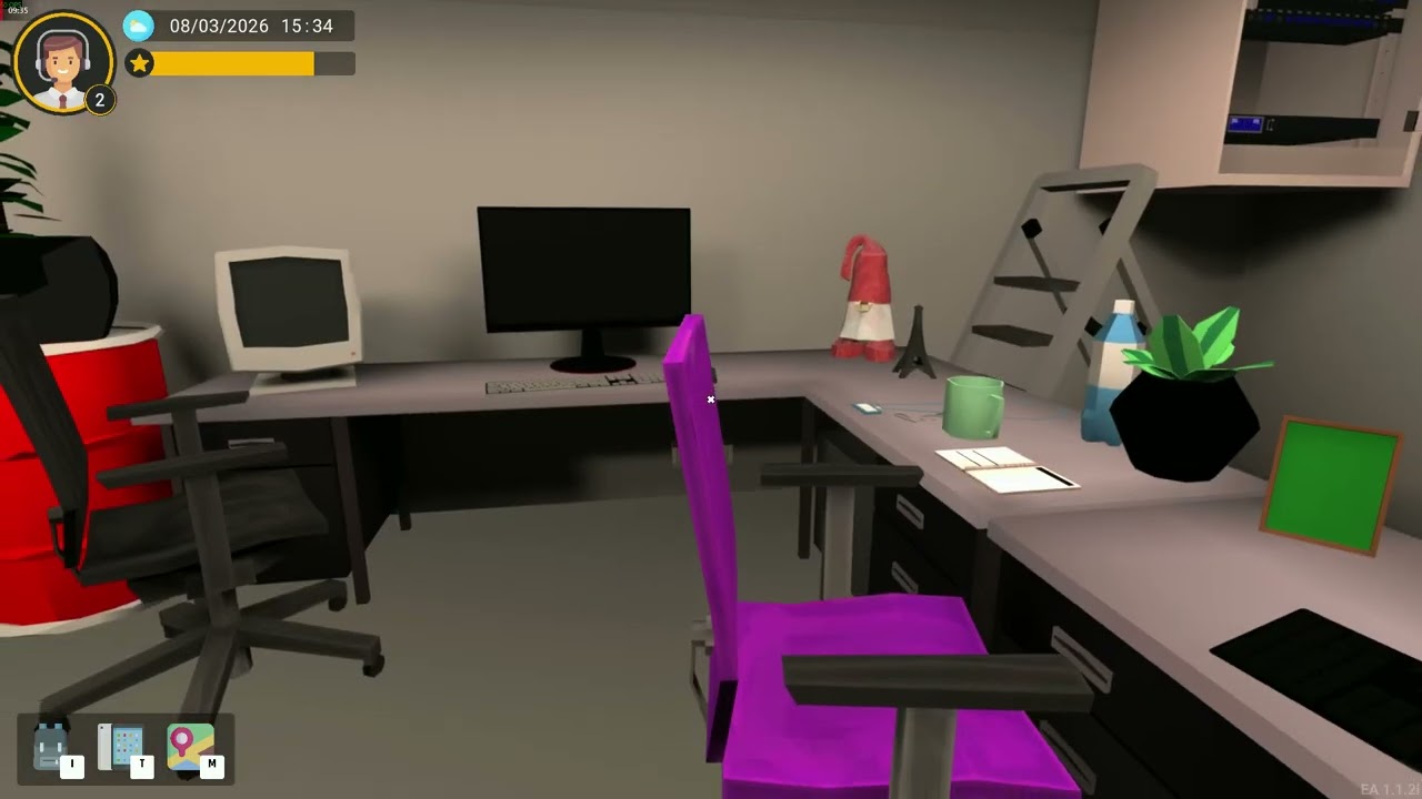 criando pastas IT Specialist Simulator em português