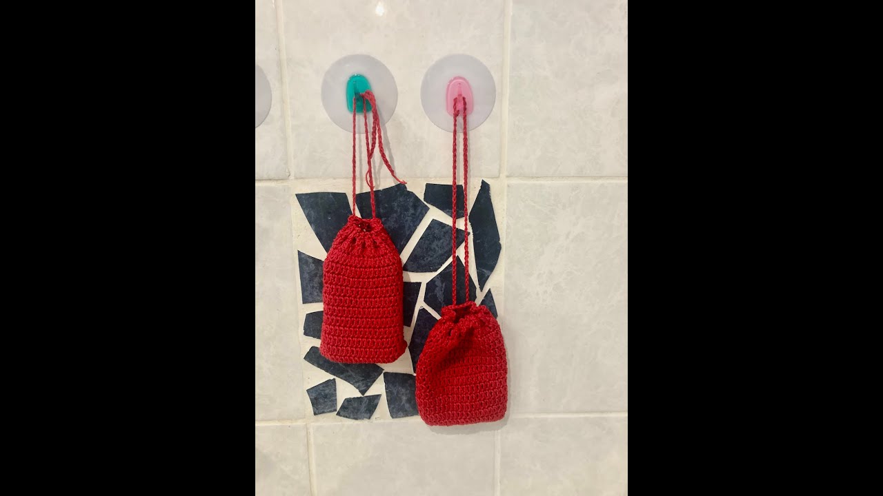 Tuto pochette pour savon au crochet Soap Saver