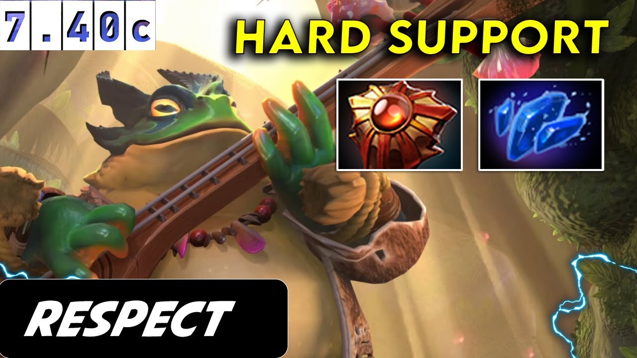 RESPECT Largo Hard Support - Dota 2 Patch 7.40c Pro Player Gameplay