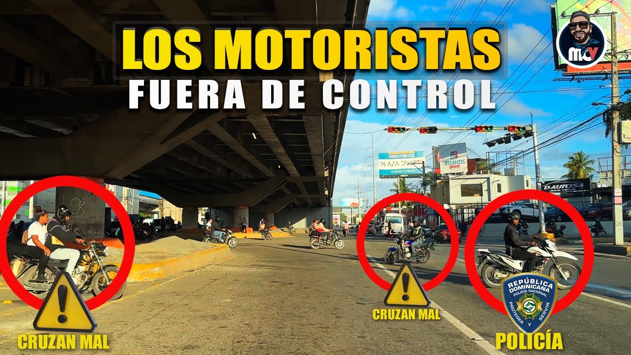 🔥🚨 Imprudencia total: Calles sin ley: motoristas hacen lo que quieren ⚠️🚦