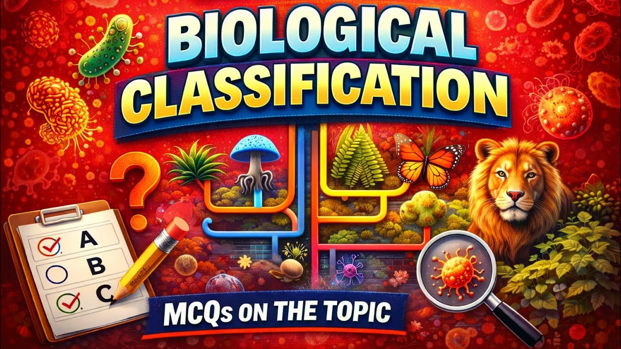 MCQ’s on biological classification #trending #viral  #neet #mcqs #biology @Limitlesseducation2630 