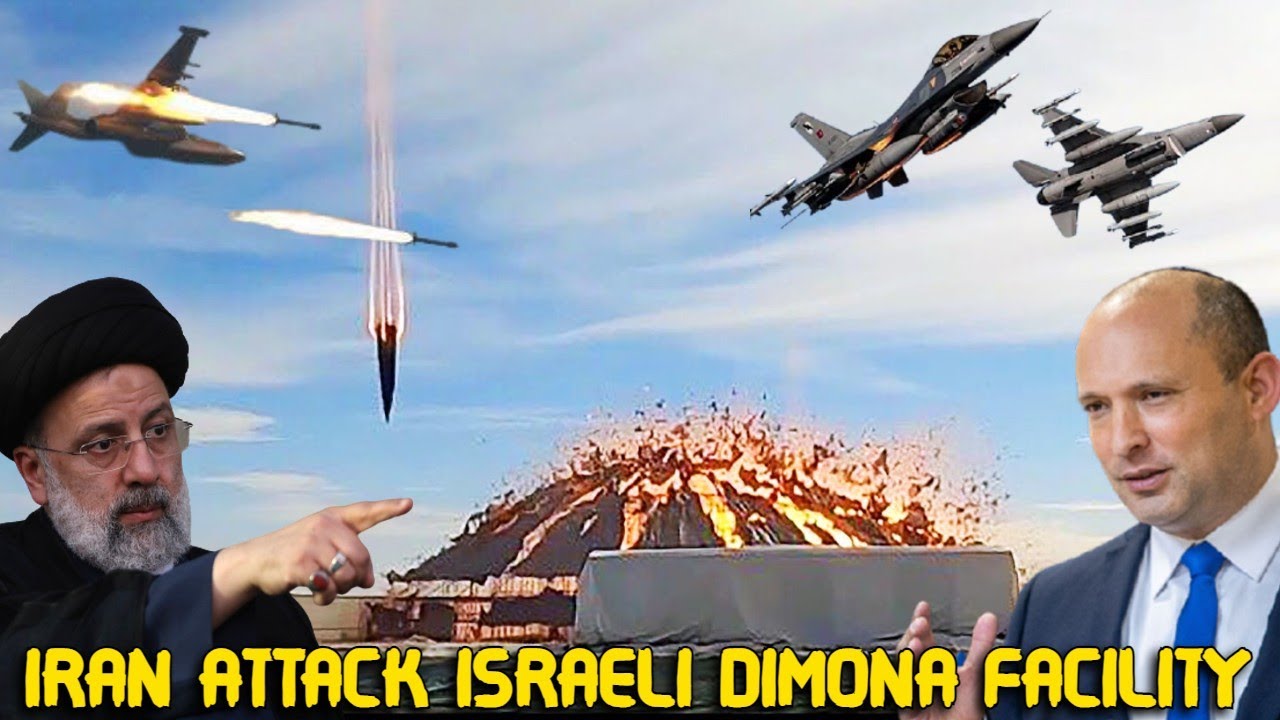 Iran Stages ATTACK on Israeli Dimona Nuclear Facility