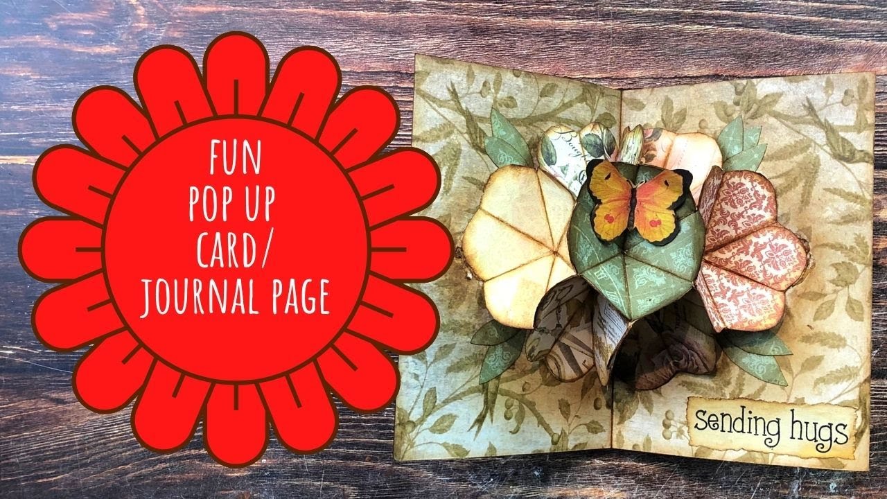 How to Create a Fun Pop Up Card (For Your Journal)/Tutorial