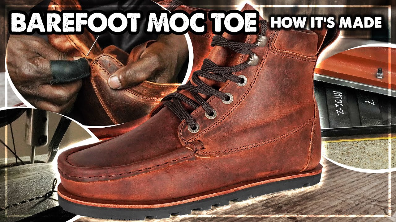 Genuine Barefoot Moc Toe Boot // How It's Made