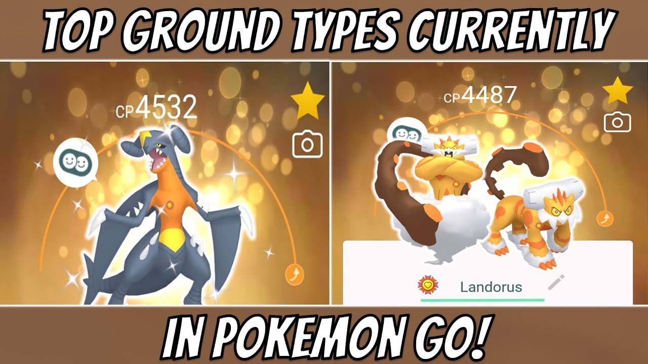 Top Ground Type Pokemon Currently in Pokemon GO!