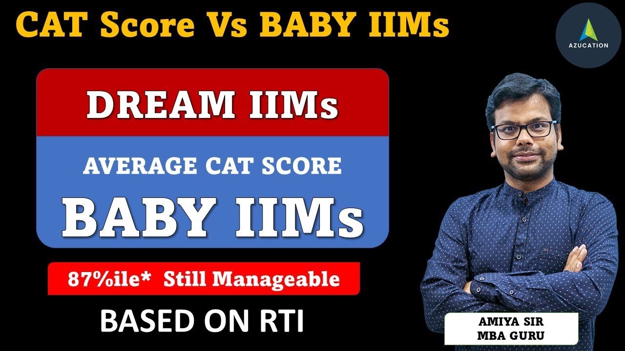 BABY IIMs Selection | Minimum Cut Offs Based on RTI | CAT Score Vs IIMs |  CAT Score85-95 %ile Range