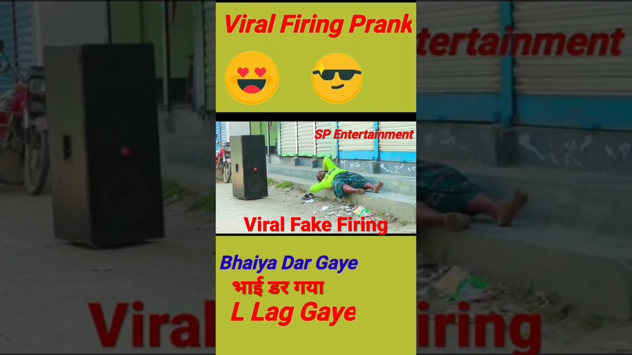 Viral Fake Firing Prank ll Fake Gun Prank ll 