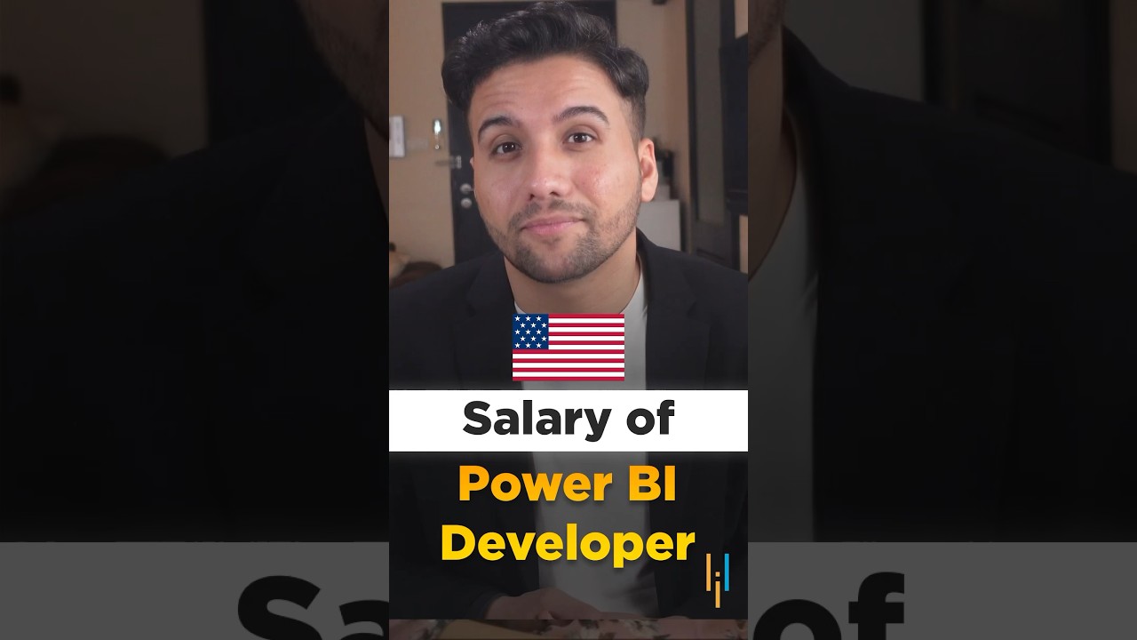 🔥Зарплата разработчика Power BI в США | Работа в Power BI в США #Shorts #simplilearn