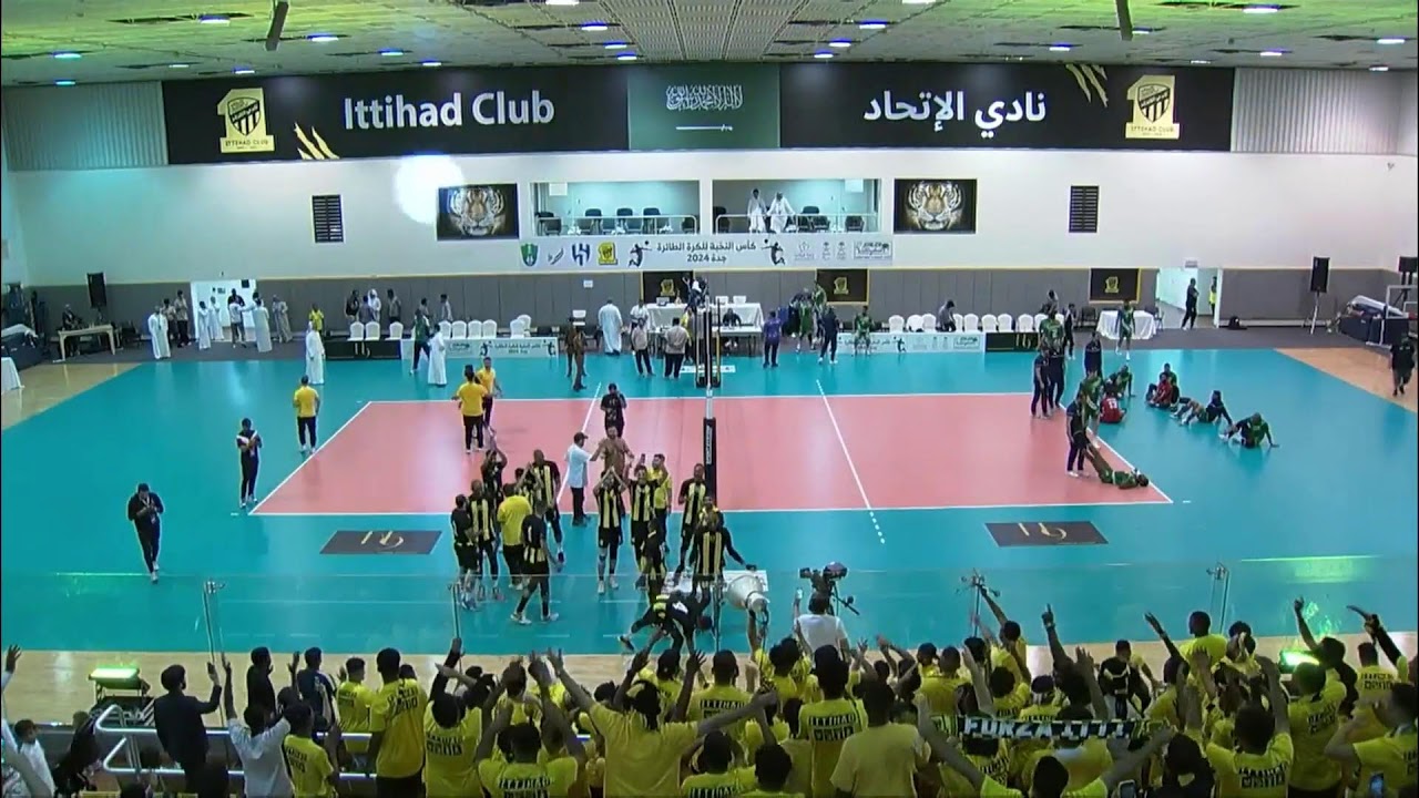 مباشر | مباراة كرة الطائرة بين فريقي الاتحاد والابتسام
