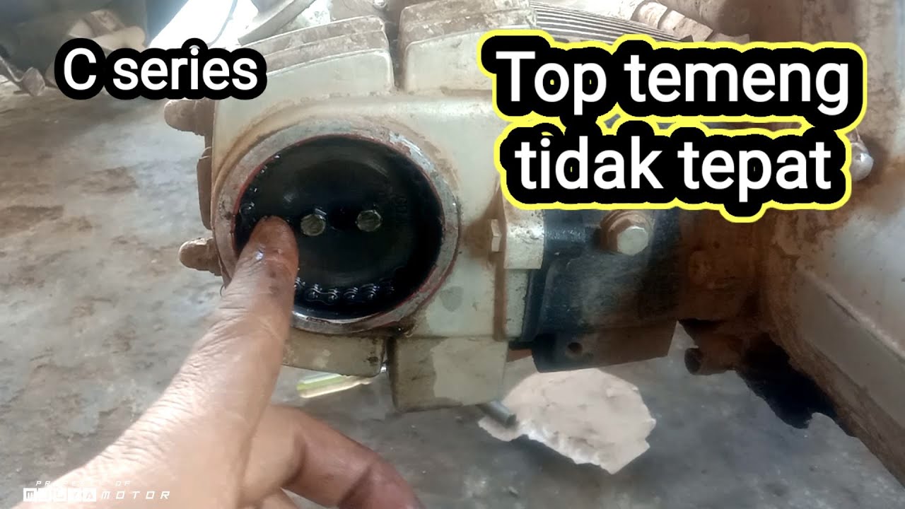 Salah satu akibat top keteng( temeng ) tidak tepat.