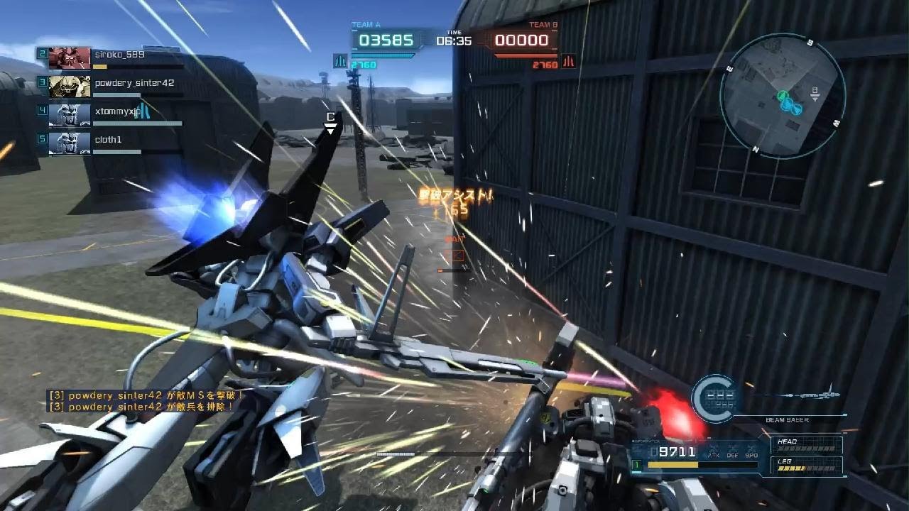 軍事基地　量産型Ｚガンダム　[バトオペ２]