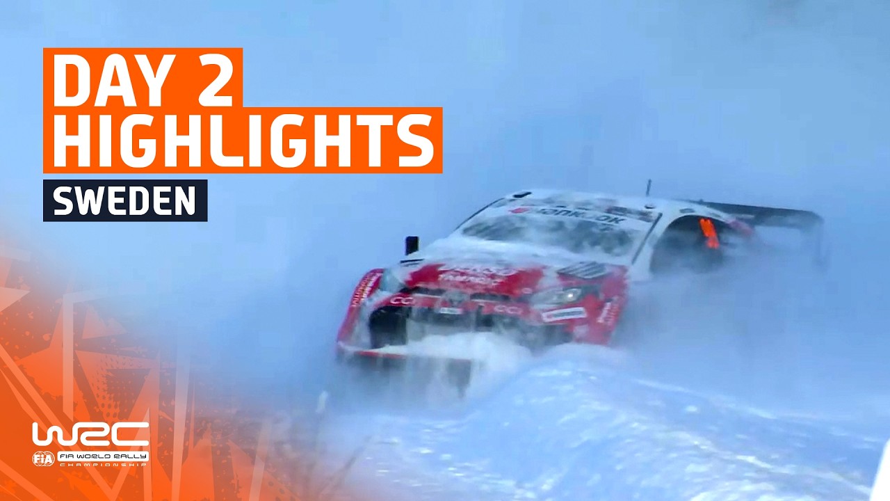 Day 2 Highlights | WRC Rally Sweden 2026