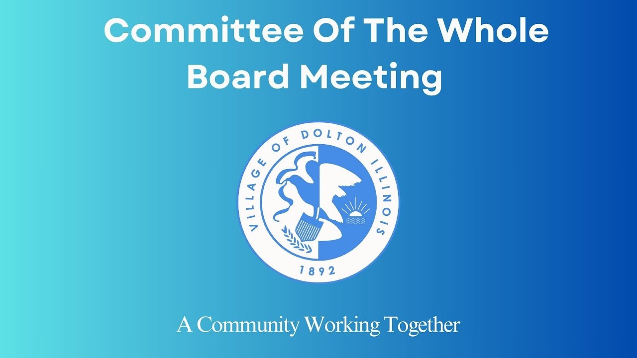 Committee of the Whole (C.O.W) Board Meting February 17, 2026