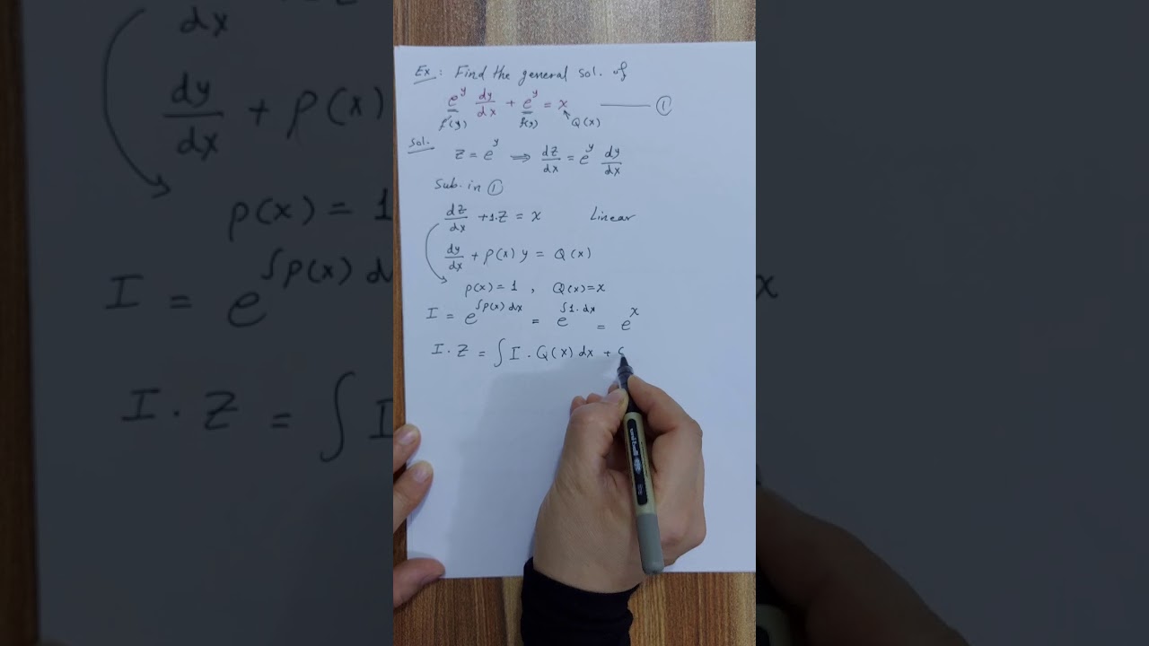 المعادلات التفاضلية الإعتيادية/ المحاضرة 10
