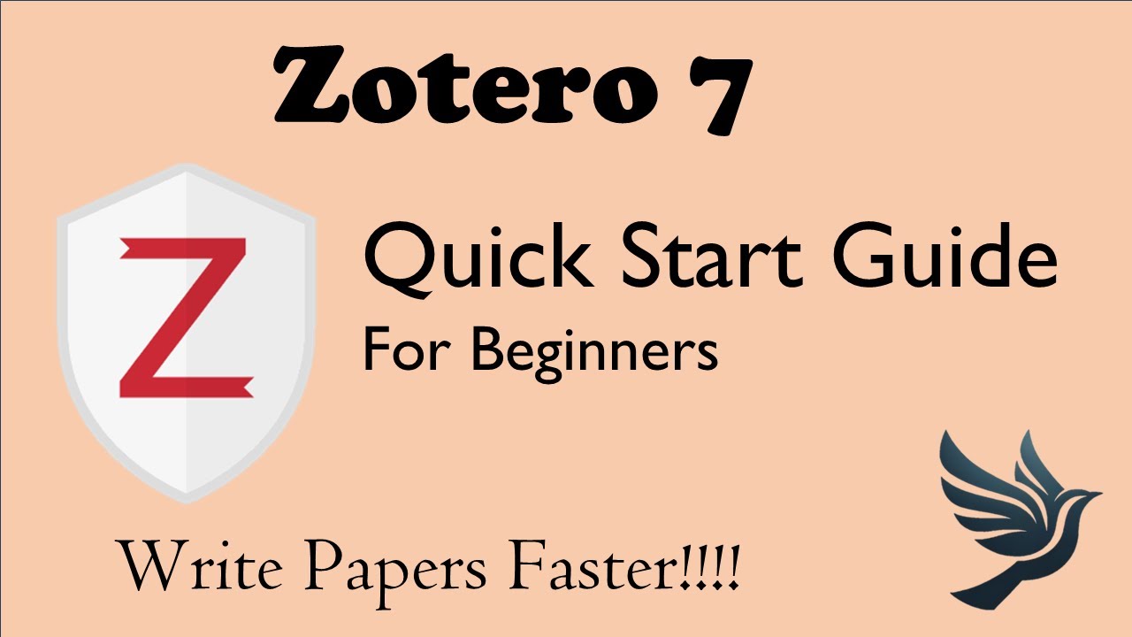 Краткое руководство пользователя Zotero 7 &mdash; Word/GDocs, группы и цитирование менее чем за 10 минут