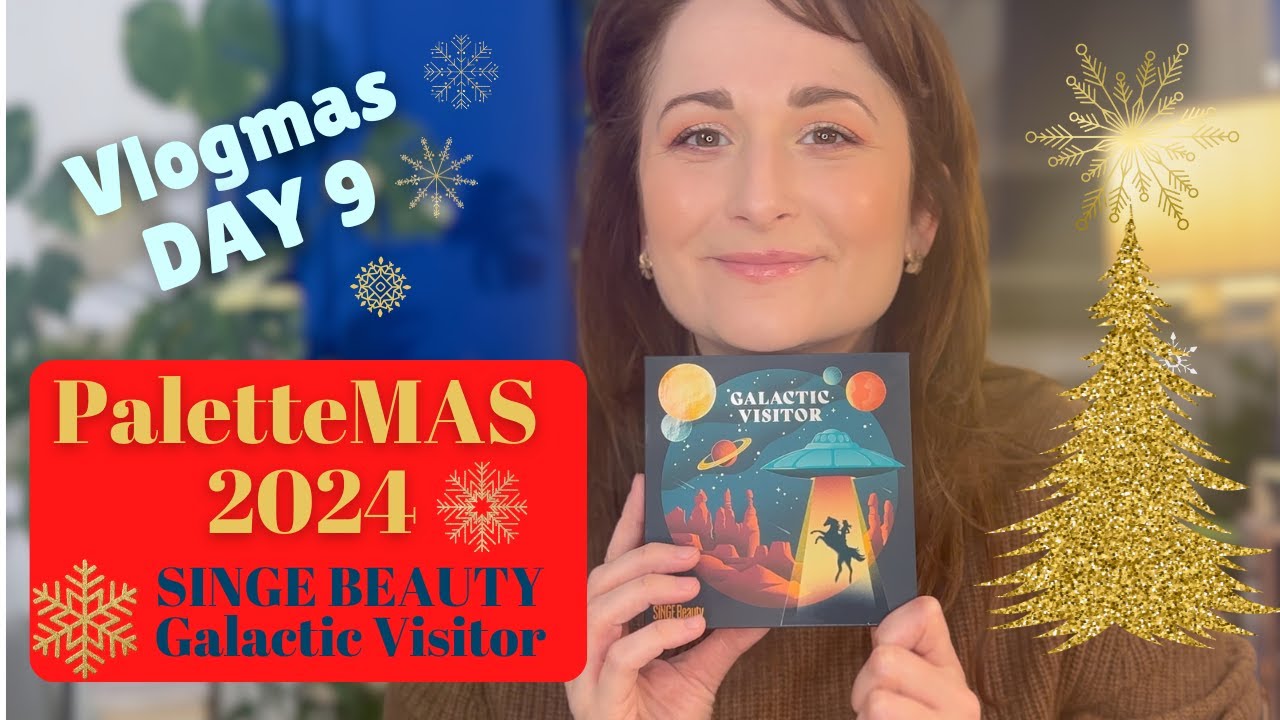 PaletteMAS 2024 Day 9 | SINGE BEAUTY Galactic Visitor Eyeshadow Palette (and Blushes)