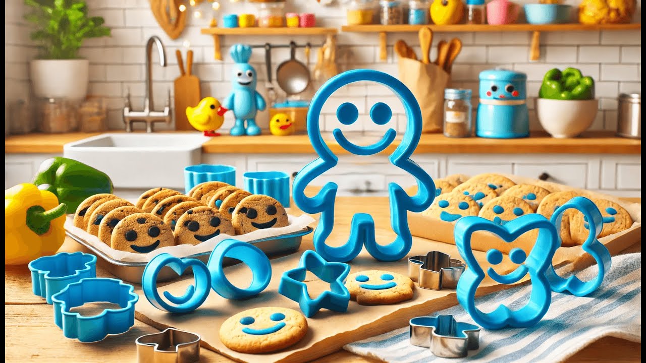 🍪 FUSOTO Number Cookie Cutters Set | Best Bluey Cookie Cutter Sets 🍪