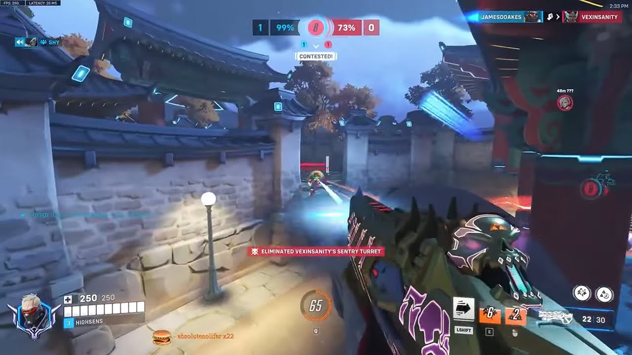 Как целиться, как Дафран, на Солдате 76 | Геймплей Overwatch 2