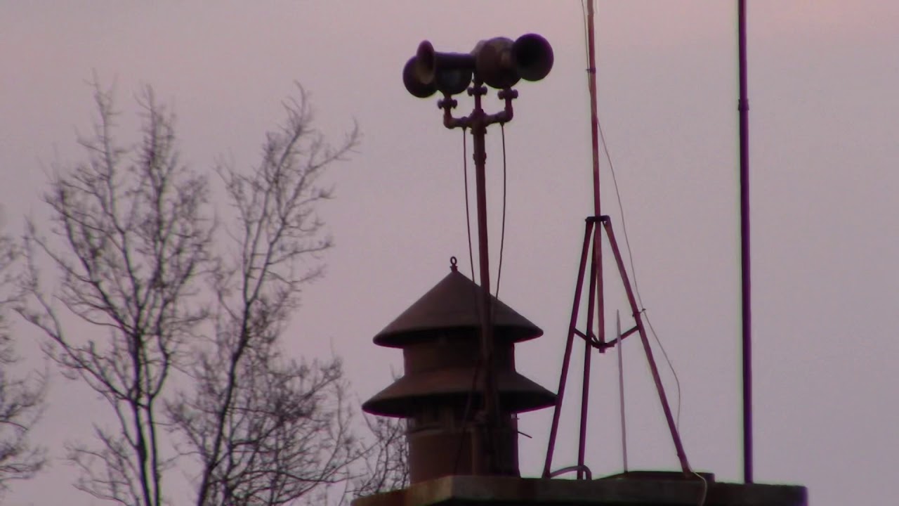 Federal Signal Model 7 & Diaphragm Horns - Attack - Smithtown, NY 4/5/2020