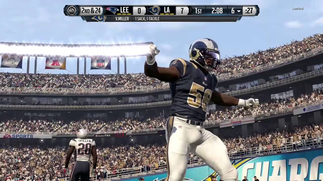 Madden 16 - Sacks Compilation - No nano edition