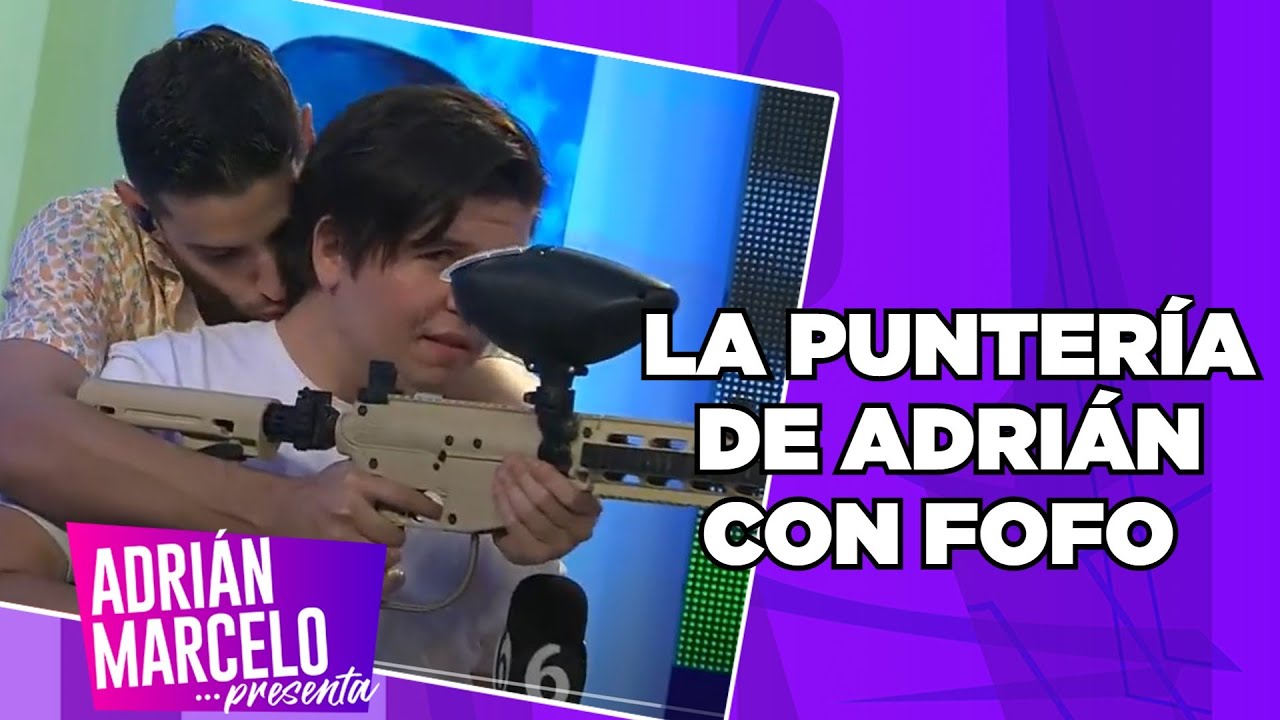 Adrián tiene puntería con Fofo Márquez | Adrián Marcelo Presenta