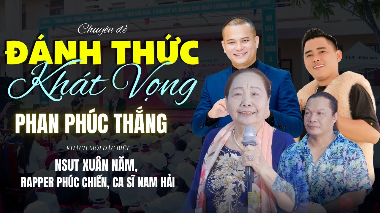 Full Đánh Thức Khát Vọng | Màn giao lưu cực hay tại THCS Lộc Hà | Phan Phúc Thắng x NSUT Xuân Năm...