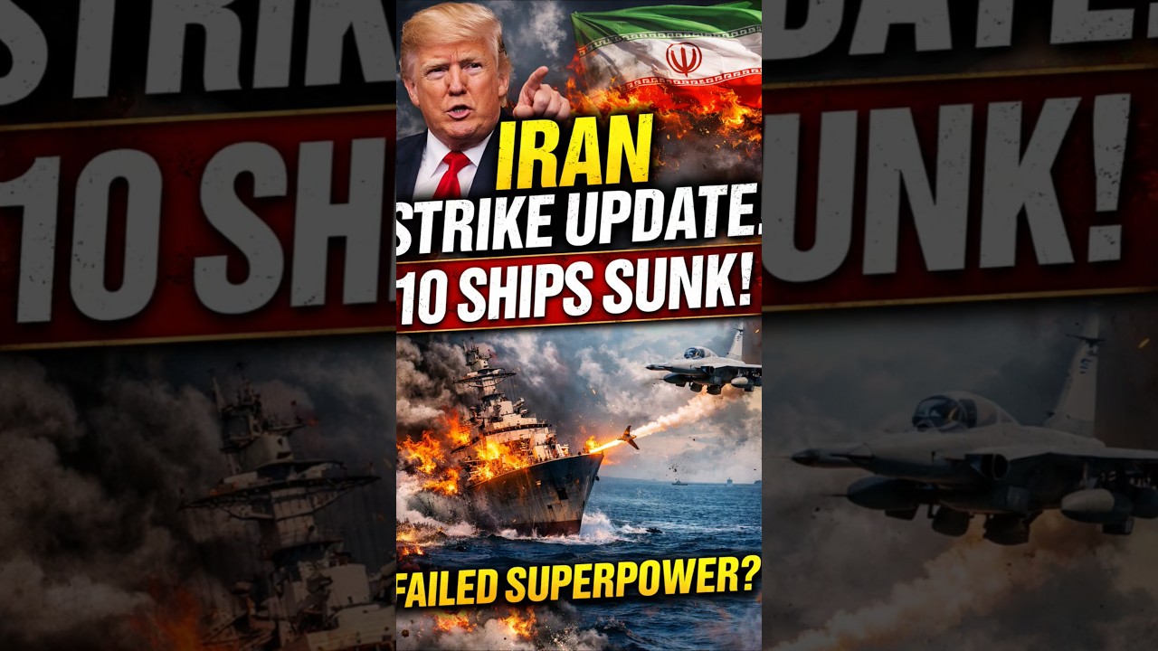 Trump: Iran's Navy Is Gone After This Strike #IranStrike #Trump #Military