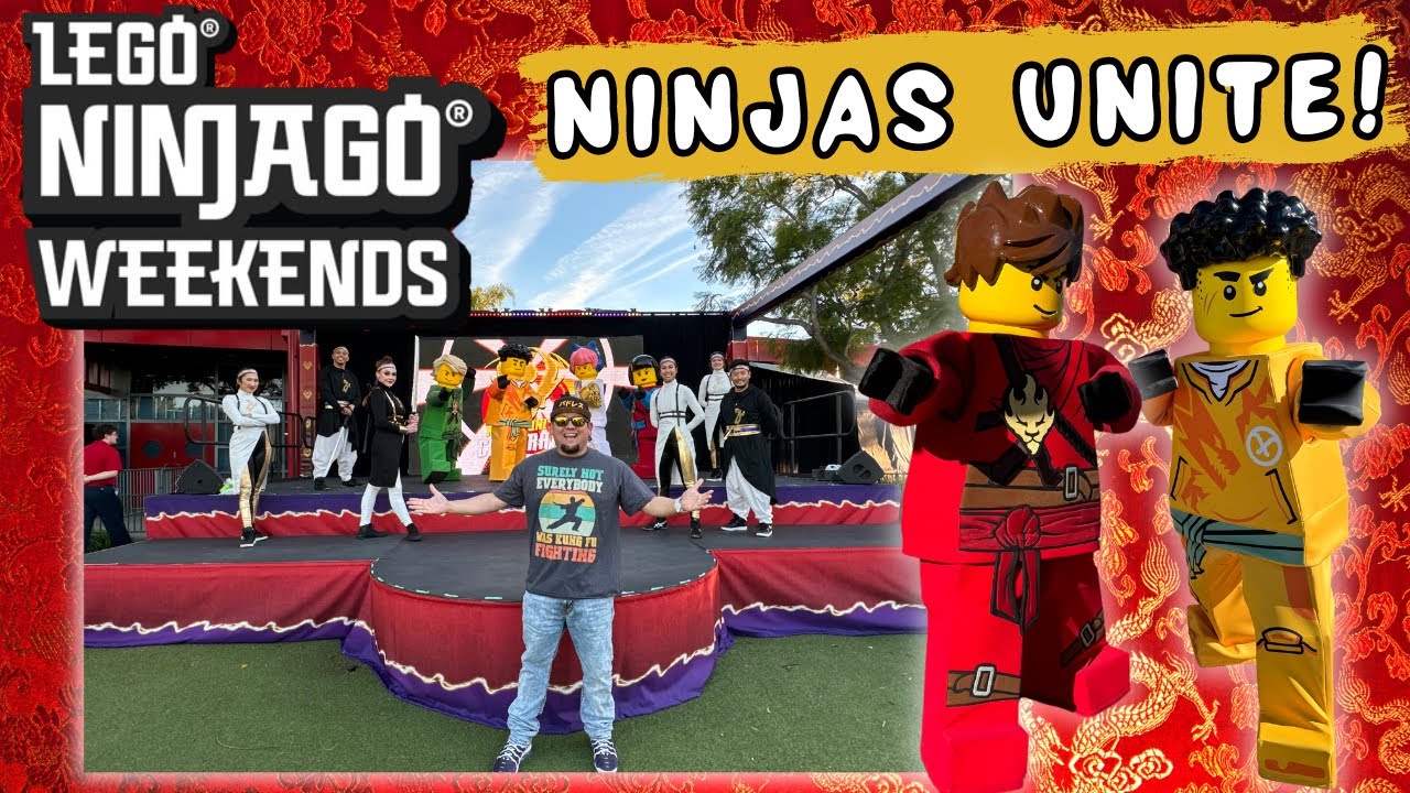 NINJAGO WEEKENDS at LEGOLAND CALIFORNIA - Ninjas Unite - Full Event Guide & Shows