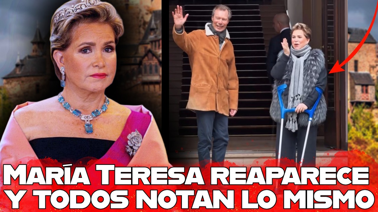 La Gran Duquesa María Teresa vuelve a los actos públicos durante su recuperación