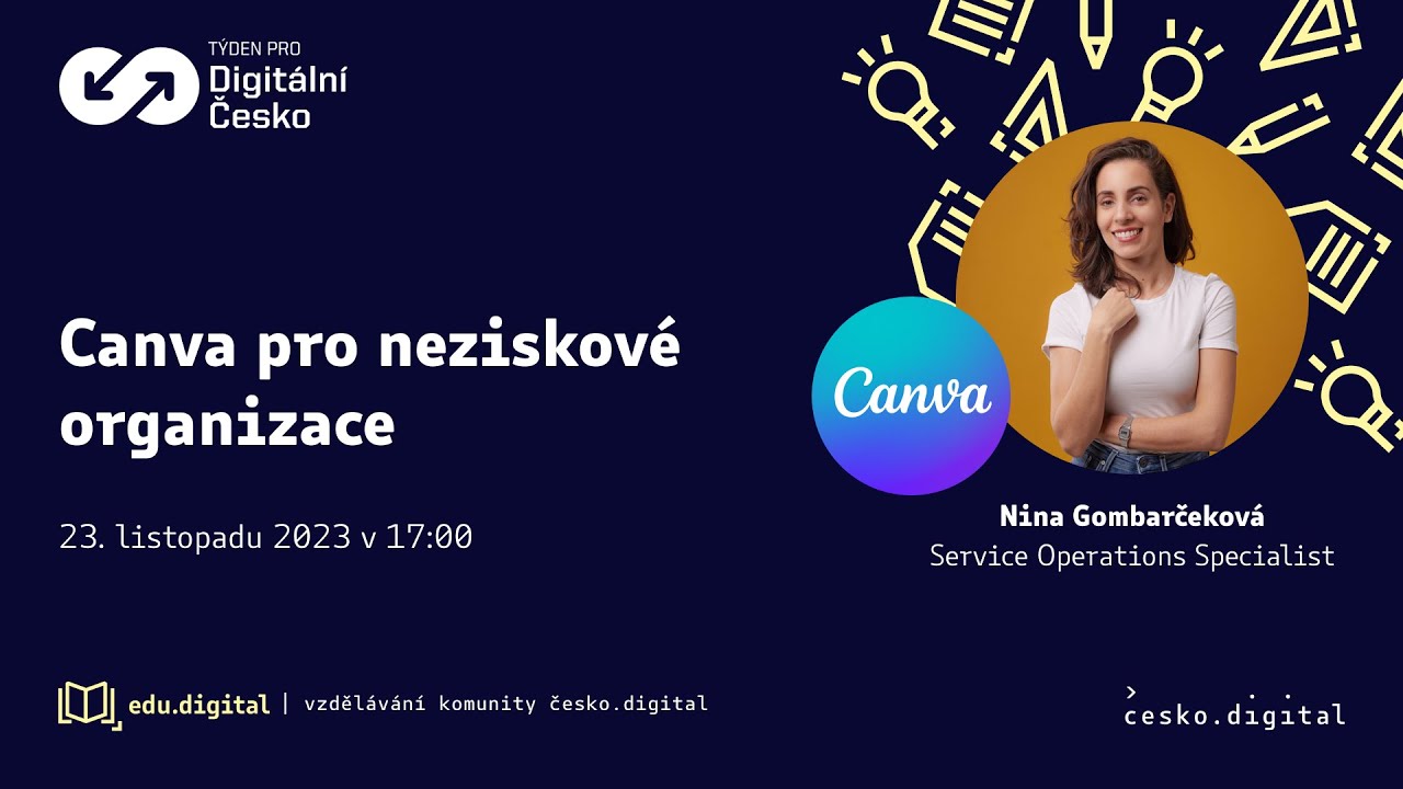 edu.digital – Canva pro neziskové organizace (záznam)
