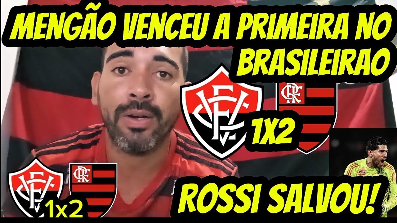 React Vitória 1x2 Flamengo 3 Rodada Brasileirão #react #melhoresmomentos #flamengo #gols #mengao 