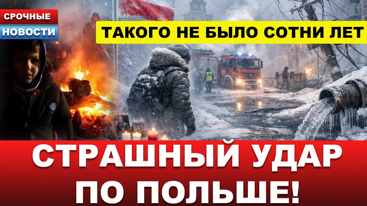 ⚡️ОБЪЯВЛЕН РЕЖИМ ЧС! Такого не ждали! Люди гибнут прямо на улицах