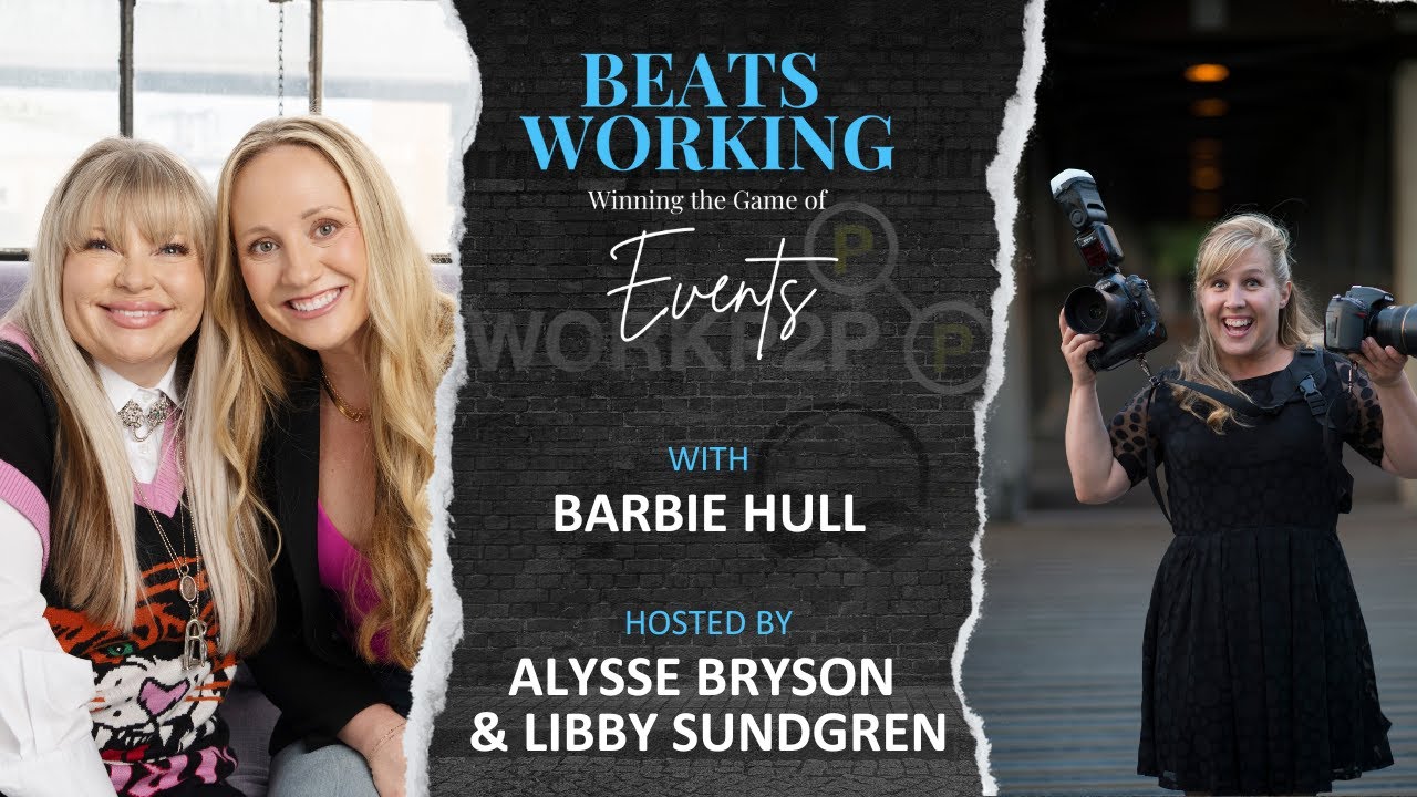 Green Flags and Glitter with Barbie Hull — BEATS WORKING Events Podcast