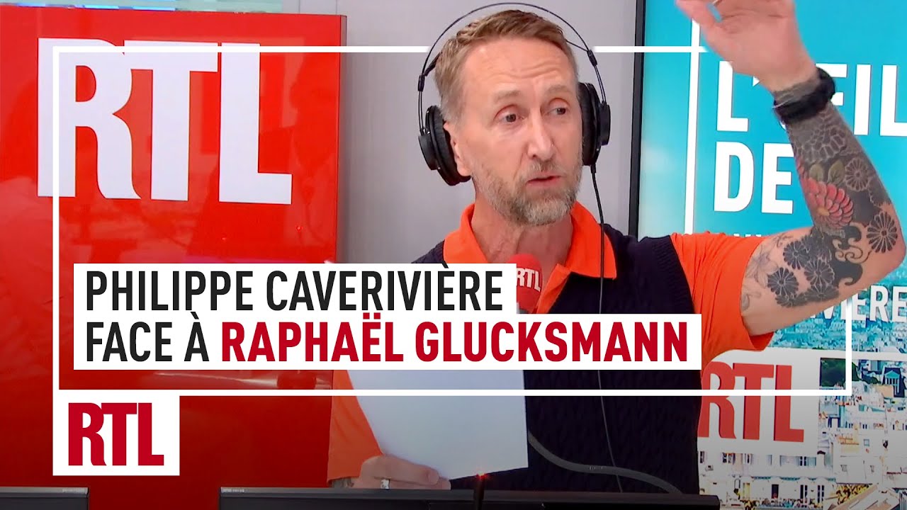 Philippe Caverivière face à Raphaël Glucksmann