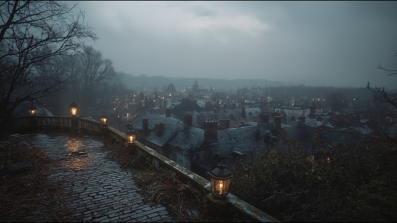 Old Victorian Village | Dark Academia Music for Study, Reading & Relax | Melancholic Piano