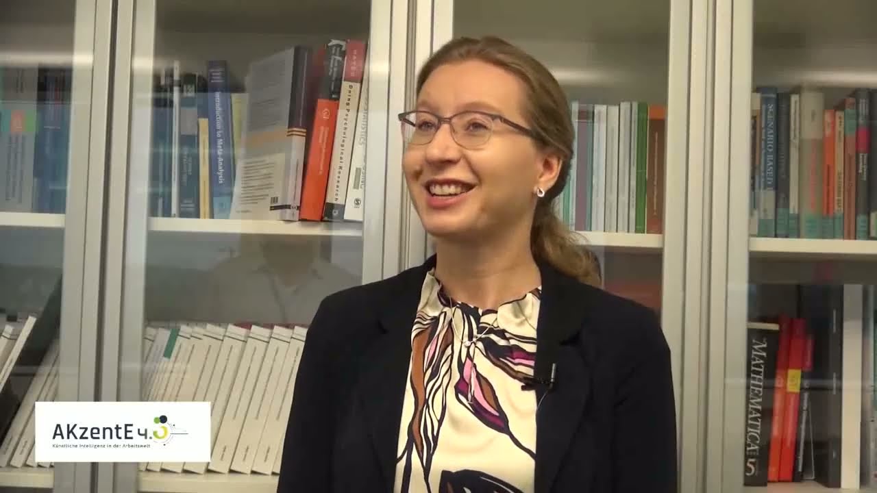 Verena Nitsch vom Institut f&uuml;r Arbeitswissenschaft, RWTH - Wir setzen AKzentE4.0 f&uuml;r die Zukunft!