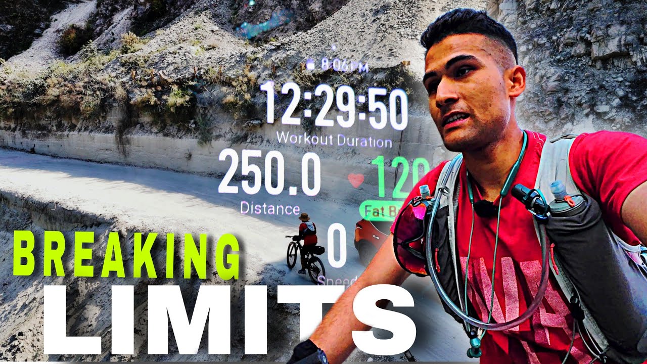 Delhi to my village in Uttarakhand Non-Stop Cycling Journey | Cinematic Adventure