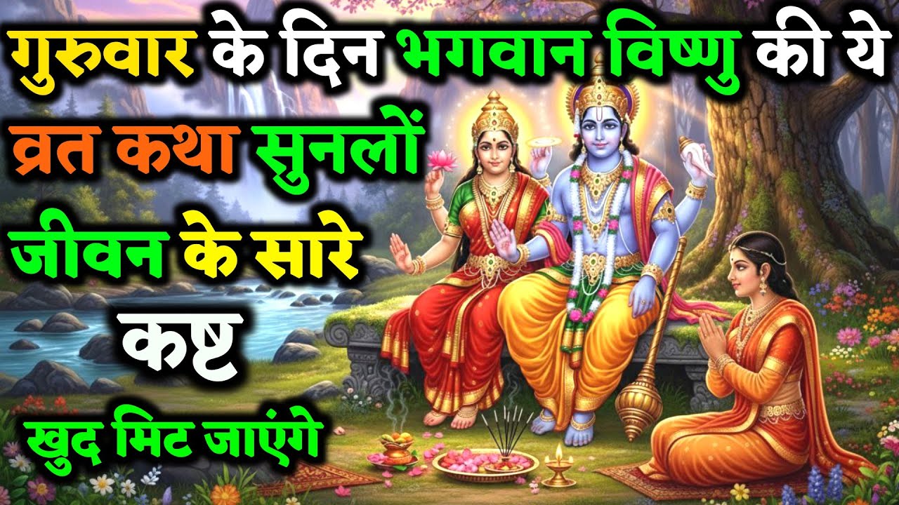 गुरुवार व्रत की ये अद्भुत कथा एक बार सुन ली तो जीवन की सारी गरीबी खत्म हो जाएंगी! | Vrat Kath