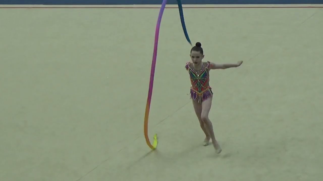 Eva DUHAMEL ruban - 2025 Championnats de France Juniors 13ans