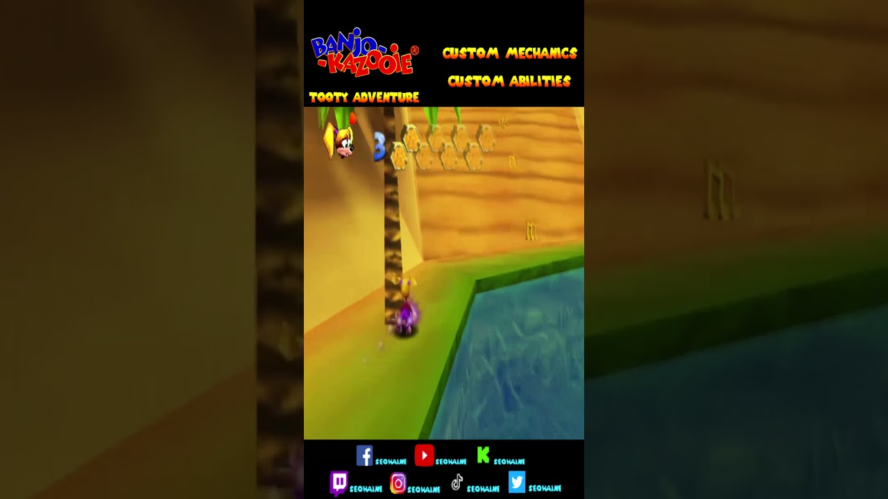 banjo kazooie TOOTY ADVENTURE Romhack/Mod