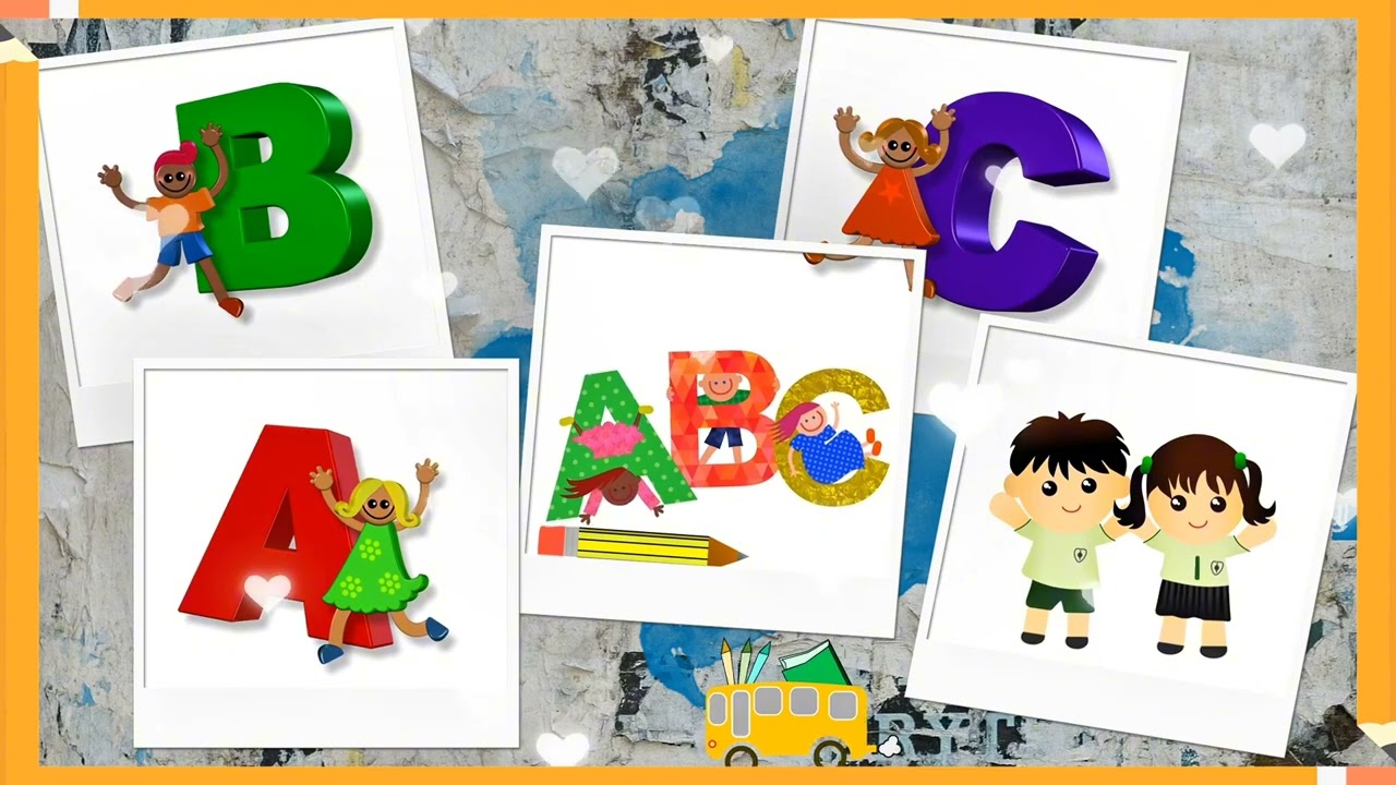 La Chanson de l'Alphabet ♫ French ABC Song ♫ French Alphabet ♫ Les Lettres de l'Alphabet 