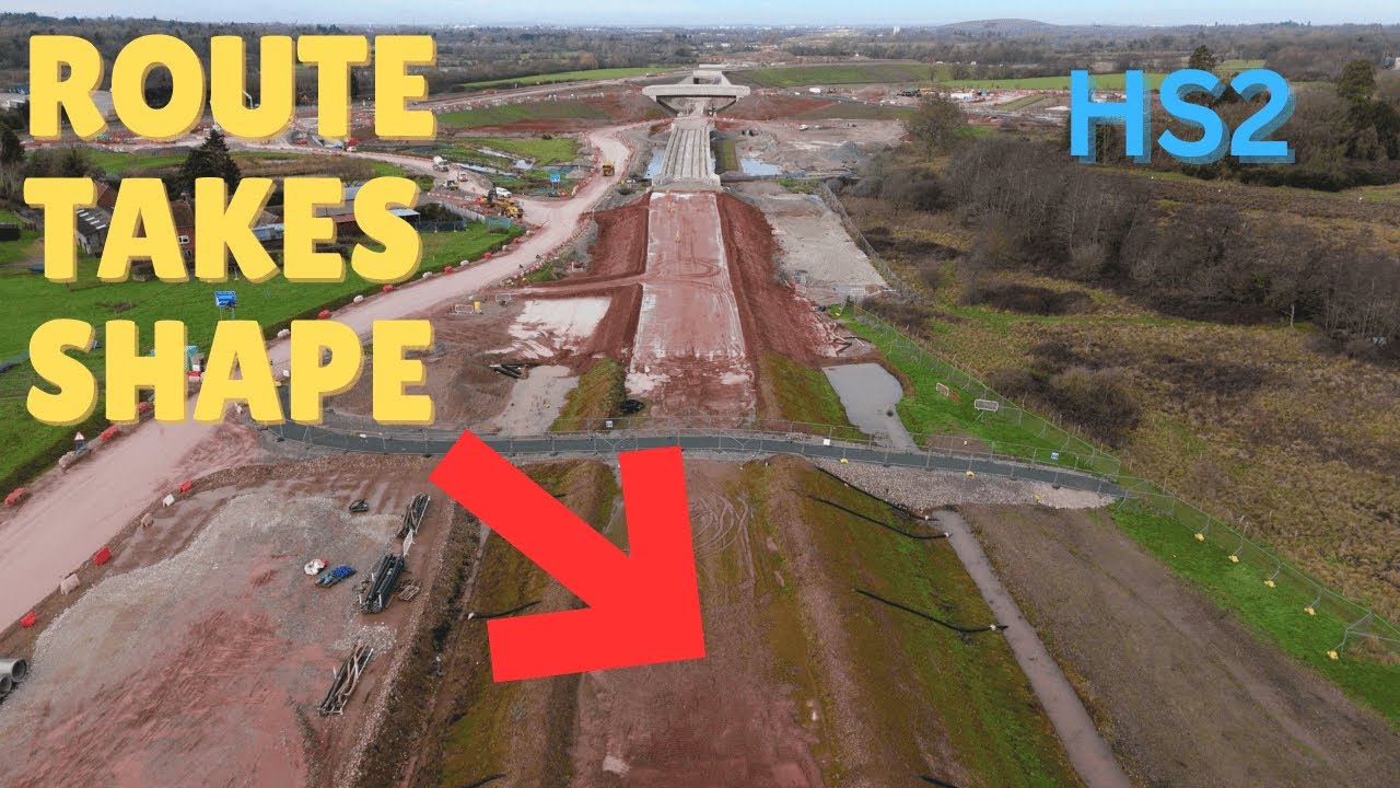 HS2 Beyond the Viaducts: Embankments & Cuttings in the West Midlands