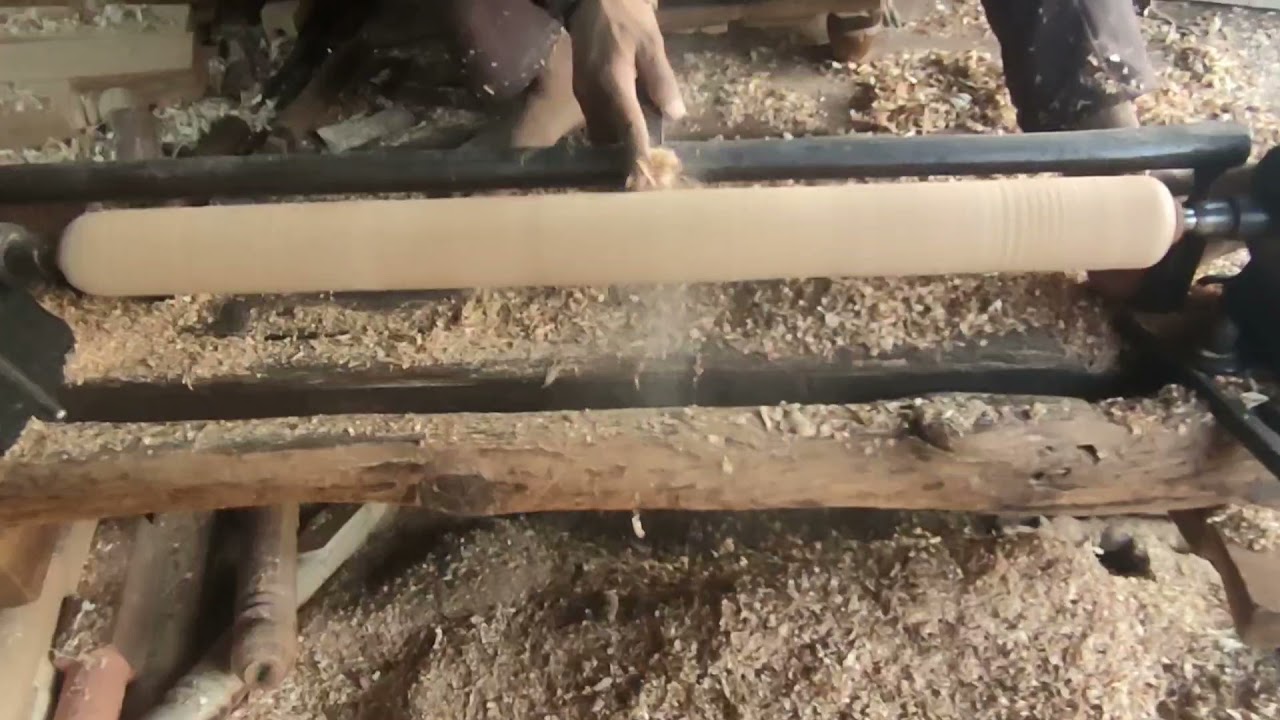 #मूसल #Pestle #WoodenItem : देखिए कैसे बनाएं जाते है ओखली और मूसल