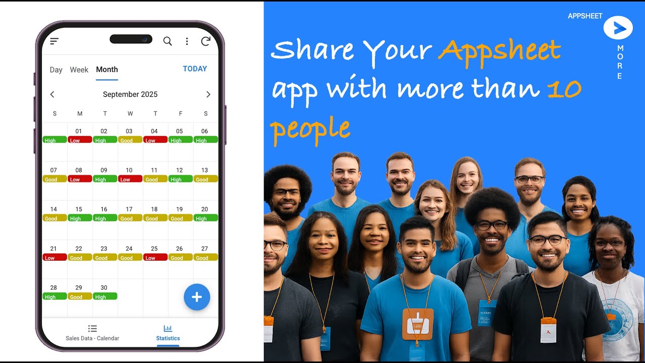 How to Share Your AppSheet App With More Than 10 Users