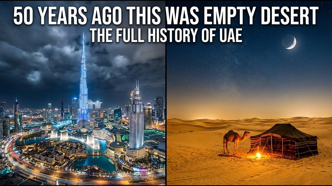 The Entire History of UAE. How UAE Became the World's Richest Nation