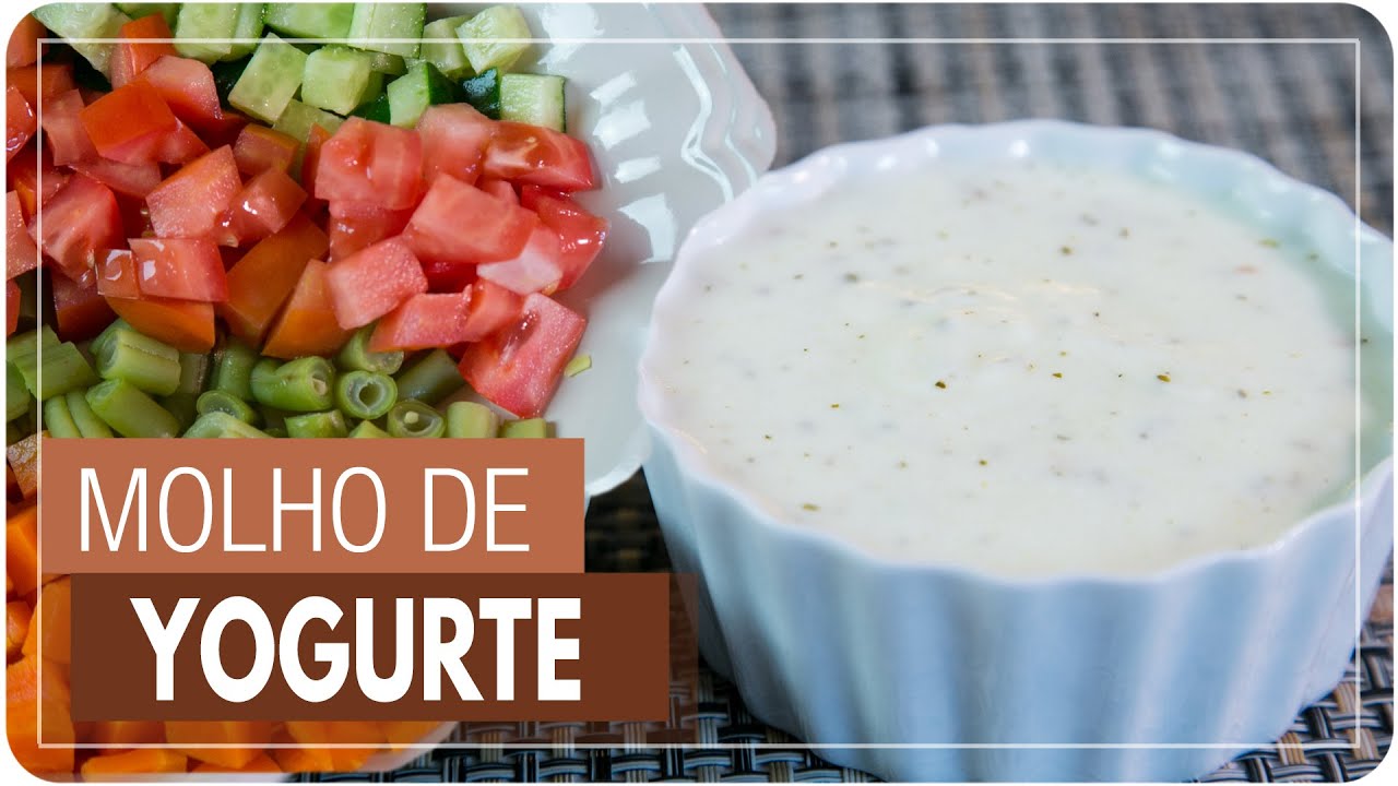 MOLHO DE IOGURTE PARA SALADAS | Mam&atilde;e Vida Saud&aacute;vel #222