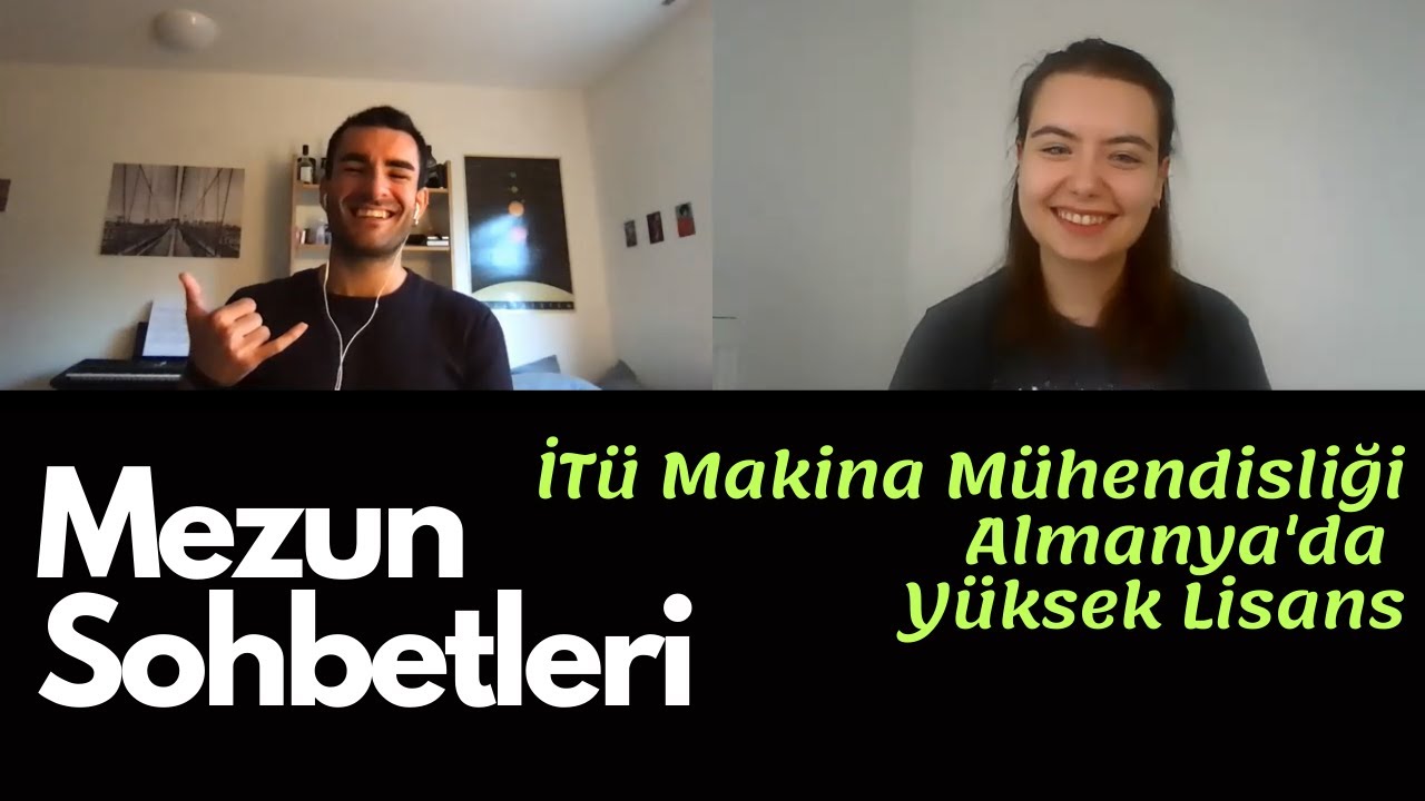 Mezun Sohbetleri | İTÜ Makina Mühendisliği, Stajlar & Almanya'da Yüksek Lisans | Lale's Diary