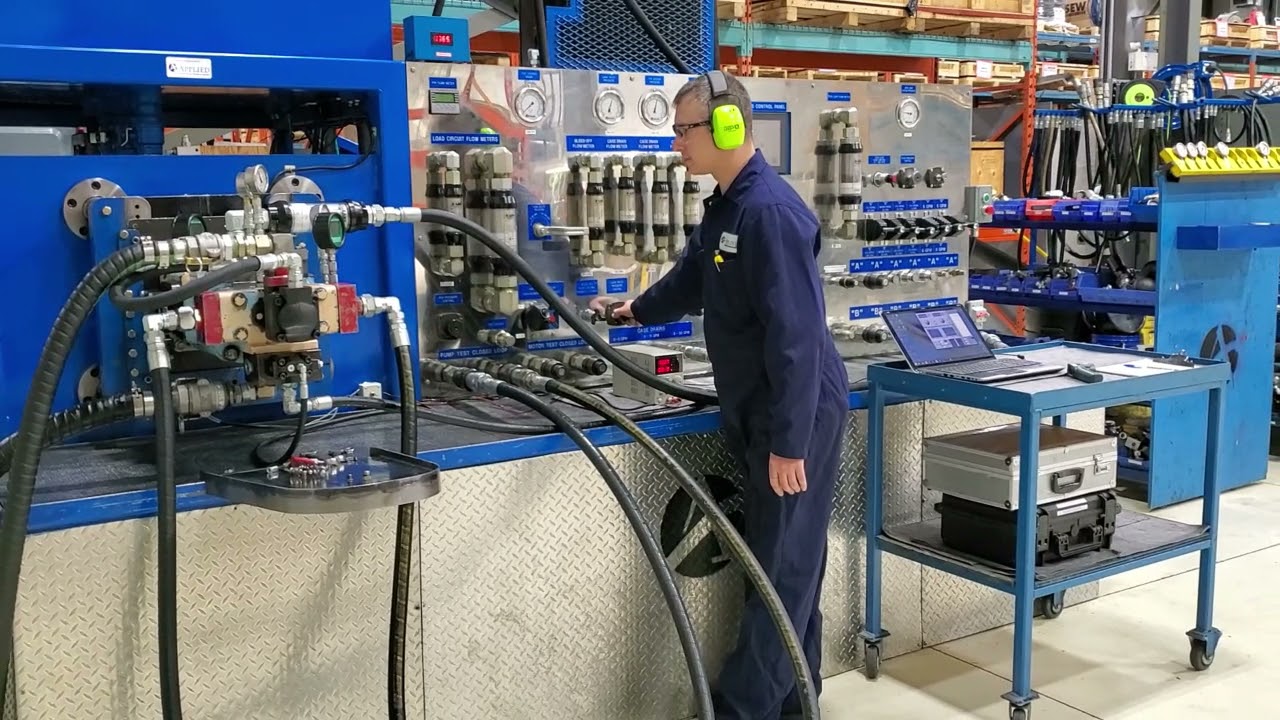 Applied® Edmonton Shop Hydraulic Test Bench